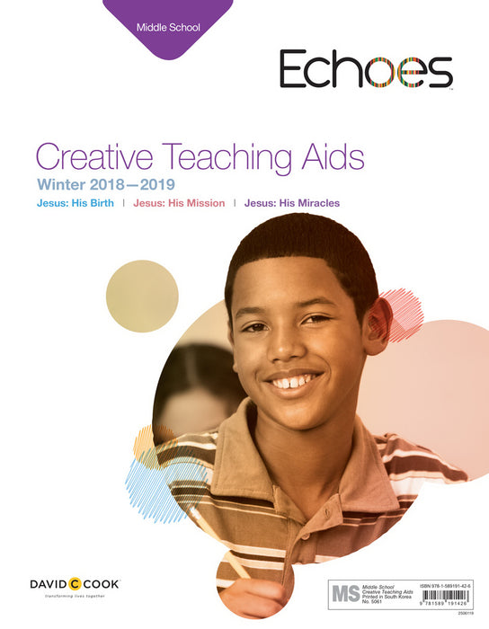 Echoes Winter 2018-2019: Middle School Creative Teaching Aids (#5061)