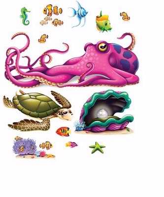 VBS-Anchored-Undersea Creature Accessories (NR)