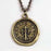 Necklace-Amazing Grace w/20" Cable Chain-Brass OX Plated