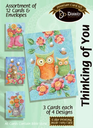 Thinking Of You (Owl) Boxed Cards