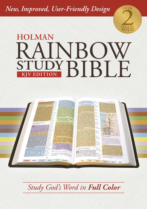 KJV Holman Rainbow Study Bible-Hardcover