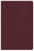 Span-RVR 1960 Hand Size Giant Print Reference Bible-Burgundy Imitation Leather Indexed (Repack)
