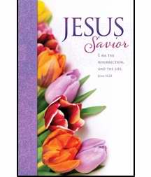 Bulletin-Jesus Savior (John 11:25) (Easter) (Pack Of 100) (Pkg-100)
