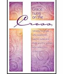 Grace Hung On The Cross Bulletin