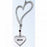 Car Charm-Heart On Heart-Mom w/Chain