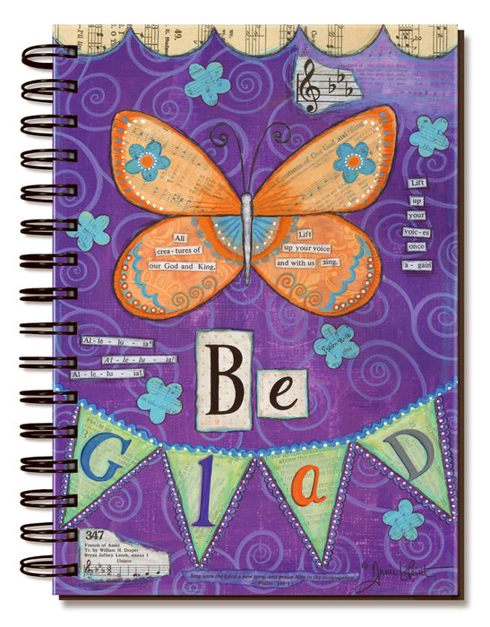 Journal-Butterfly Be Glad (Lined)