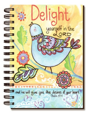 Delight Yourself In The Lord (5.7" x 8.3") Journal