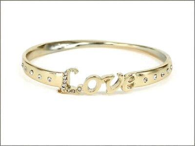 Love Bangle-Gold Bracelet
