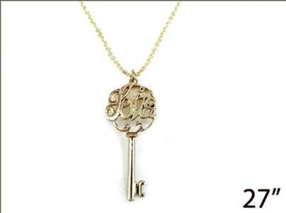 Key Love-Gold Necklace