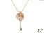 Key Love-Rose Gold Necklace