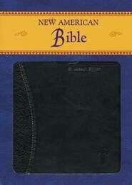 NABRE St Joseph Gift Edition Medium Size Bible-Blk
