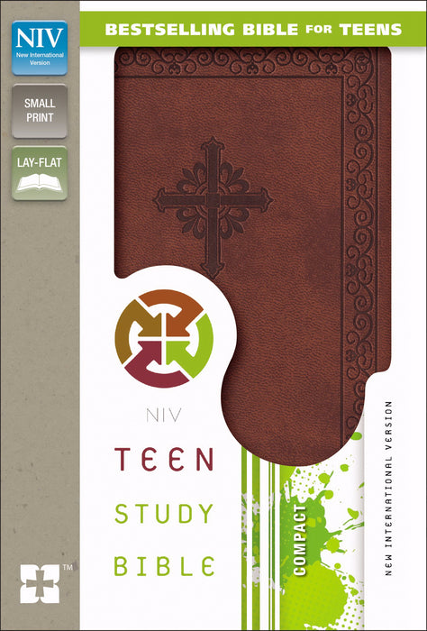 NIV Teen Study Bible/Compact-Sienna Duo-Tone