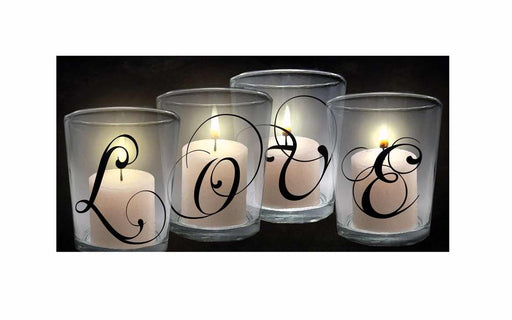 Canvas-Lighted Love By Candle (Radiance Lighted) (6 x 12)