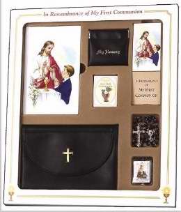 My First Mass Book Premier Gift Set (Cathedral Edition)-Boys