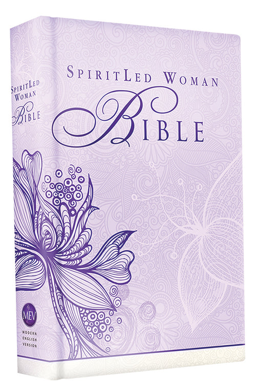 MEV SpiritLed Woman Bible-Lavender Printed Hardcover