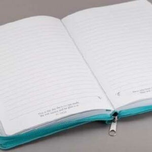 I Can Do Everything-LuxLeather-Teal w/Zipp Journal