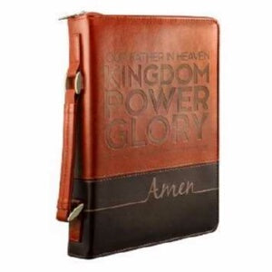 Bi Cover-Classic LuxLeather-Lords Prayer-LRG