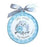 Wall Plaque-Little Miracle Big Blessing w/Owls-Blu