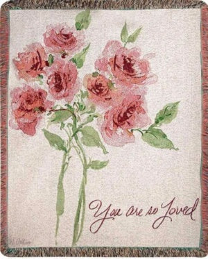 Throw-You Are So Loved (Tapestry) (50 x 60)
