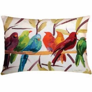 Pillow-Flocked Together-Indoor/Outoor Climaweave (