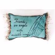 Pillow-Friends Are Angels (12.5 x 8.5)