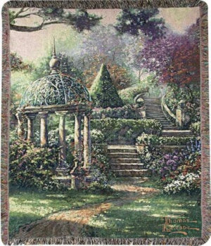 Throw-Gazebo Of Prayer (Tapestry) (50 x 60)