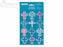 Sticker-Crosses (Puffy)-12 Count (Pack of 10) (Pkg-10)