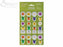 Sticker-Friendship Flowers (Puffy)-12 Count (Pack of 10) (Pkg-10)