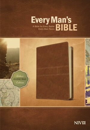 NIV*Every Mans Bible-Deluxe Journeyman Edition-Bur
