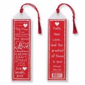 Bookmark-Written Reflections-Love-Red (Pack of 12) (Pkg-12)