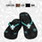 Sandals-w/Cross-Blk w/Turquoise