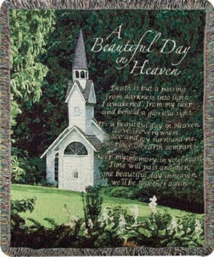 Throw-A Beautiful Day In Heaven (Bereavement) (Tap