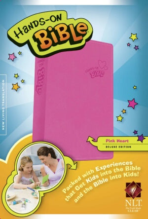 NLT2 Hands-On Bible (Updated Edition)-Pink Heart L