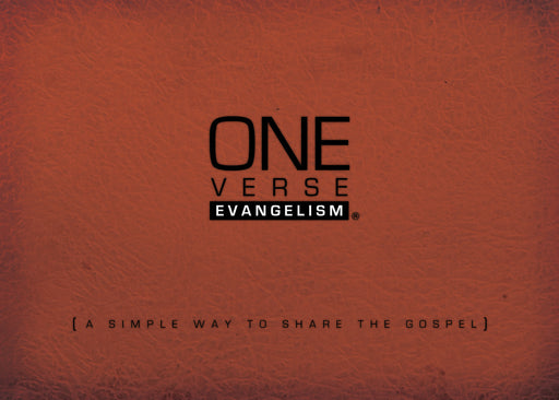 ONE-VERSE EVANGELISM