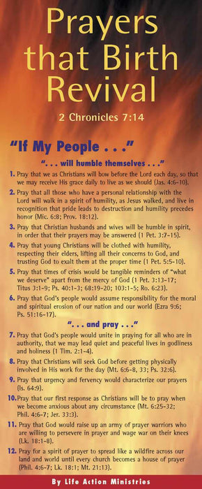 Prayers That Birth Revival (Pack of 50)