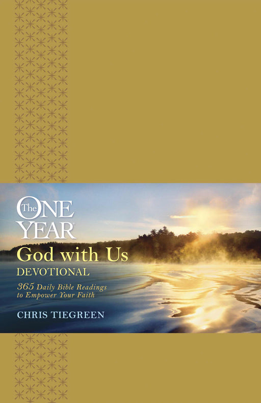 One Year God With Us Devotional-LeatherLike