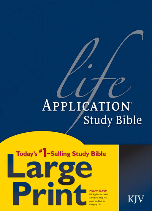 KJV Life Application Study Bible/Large Print-Hardcover