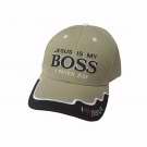 Cap-Jesus Is My Boss 1Pet 2:25-Khaki