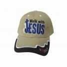 Walk With Jesus-Khaki Cap