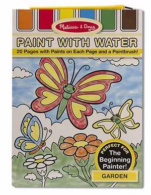 Paint w/Water: Garden Activity Book (Ages 3+)