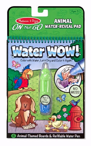 Water Wow-Animals Coloring Book
