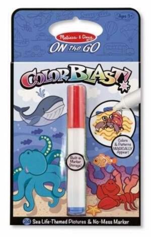 ColorBlast-Sea Life Coloring Book