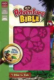 NKJV Adventure Bible (Full Color)-Raspberry DuoTone