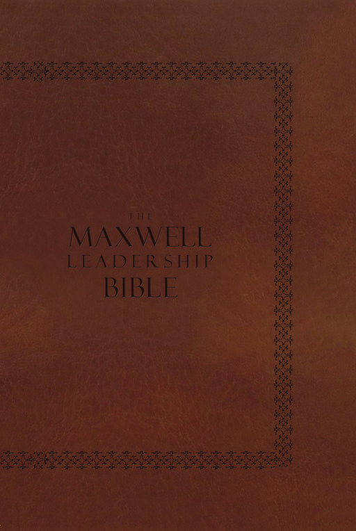 NIV Maxwell Leadership Bible/Briefcase Edition-Coffee Bean Hardcover