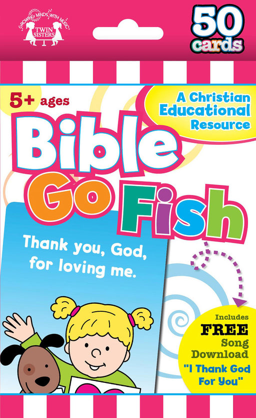 Flash Card-Bible Go Fish-50 Count (Im Learning The Bible Flash Cards)