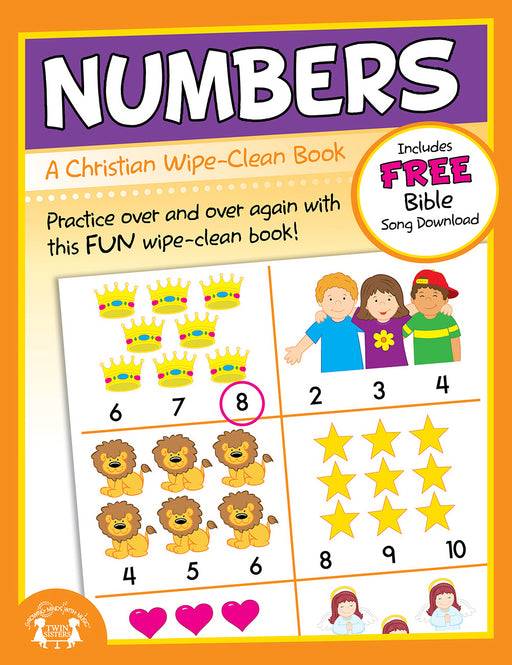 Numbers: A Christian Wipe-Clean Workbook Activity Book