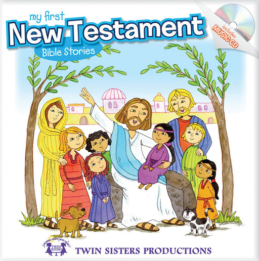 My First New Testament Bible Stories Board Book w/CD (Let's Share A Story)