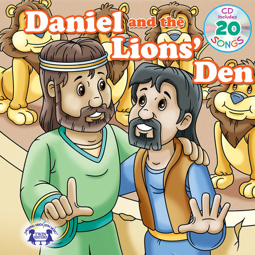 Daniel And The Lions' Den Padded Board Book w/CD (Let's Share A Story)