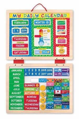 My First Daily Magnetic Calendar (90 Magnets) (Ages 3+)