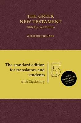 UBS5 Greek New Testament w/Dictionary-Hardcover